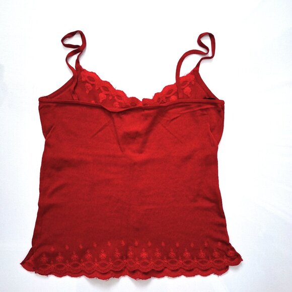 Mango Red Knit Cami Top - Picture 2 of 5